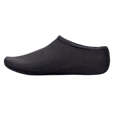 Produktbild von Neoprensocken 3mm Warm Rutschfest Tauchschuhe Strandsocken für Damen Herren, Schwarz, Größe: L(38-39)