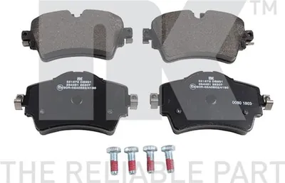 Produktbild von NK 221572 Bremsbeläge Satz Vorne Bremsklötze für BMW X1 (F48) 2 Active Tourer (F45) 2 Gran Tourer (F46) für MINI Schrägheck (F56)