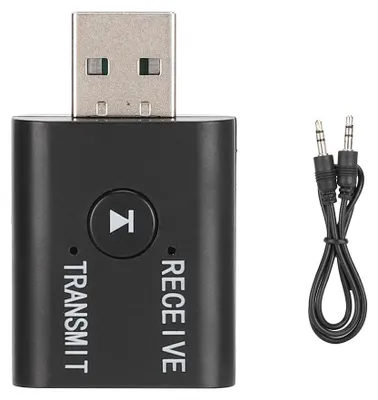 Image de YET TR6 ABS 2-en-1 puissant fonction Bluetooth 5.0 émetteur récepteur circuit indépendant équipement adaptateur audio