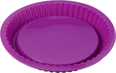 Produktbild von Stück Obstbodenform Tarteform,Tortenbodenform Silikon Tarte Backform, Backform Silikon Tortenboden, Antihaft-Silikon Backformen, Benutzt