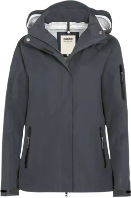 Produktbild von HAKRO Active-Jacke Damen Fernie #250 Gr. M anthrazit