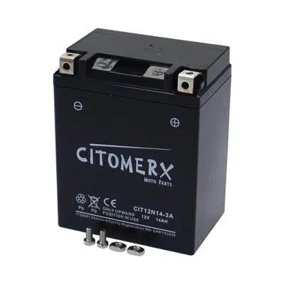 Immagine prodotto di Batteria al gel CIT YB14L-A2, 12 V 14 Ah, polo positivo destro, DIN 51411