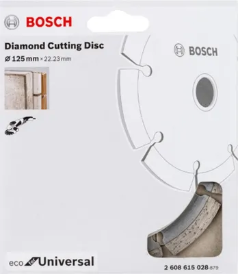 Immagine prodotto di Disco diamantato Bosch Eco Per Universal, D: 125 mm, 2608615028