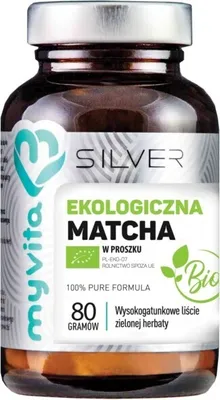 Produktbild von Myvita Silver  Matcha Pulver  80 G