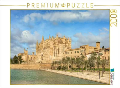 Produktbild von CALVENDO Puzzle Kathedrale von Palma da Mallorca | 2000 Teile Lege-Größe 90x67cm Foto-Puzzle für glückliche Stunden