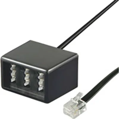 Produktbild von Telefonadapter RJ11 (6/4) Stecker an NFN Buchse, Good Connections®