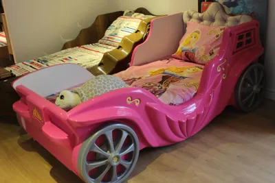 Immagine prodotto di Letto per bambini Camera da letto Camera da letto Legno Principessa Ragazza Letto Nuovo
