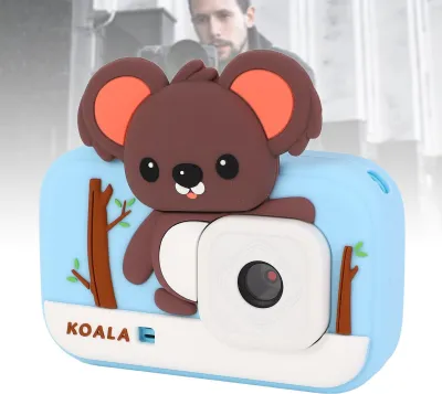 Obrázok produktu pre Digitálny fotoaparát 2,4" farebná obrazovka IPS s rozlíšením 1080P HD Kompaktné cestovné študentské selfie video Bez pamäťovej karty