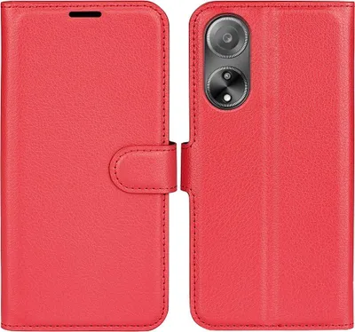 Produktbild von OPPO A98 Hülle - Coverup Klapphülle - Rot