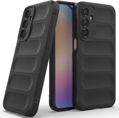 Produktbild von Handyhülle für Samsung Galaxy M35 Weich TPU Silikon Stossfest Anti-rutsch Hülle Schwarz