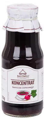 Zdjęcie produktu dla Koncentrat Barszczu Czerwonego 370 G Bacówka