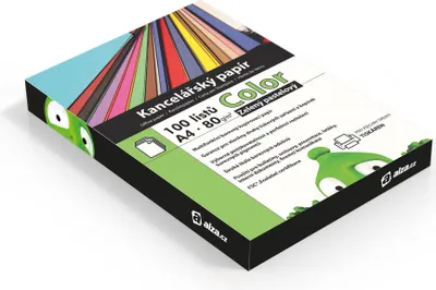 Zdjęcie produktu dla Alza Color A4 grün pastell