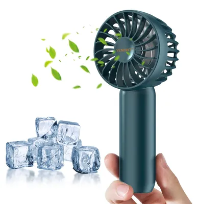 Mini-Handventilator, 2500 mAh, 3 Stufen, 3-10 h Laufzeit, USB