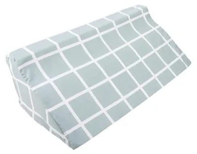 Produktbild von Dreieckiges Keilkissen aus hochdichtem Schaumstoff 50X25X15cm in Grün für Senioren und Patienten