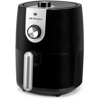 Produktbild von Orbegozo FDR 27, Heißluftfritteuse, 2,5 l, 200 °C, 30 min, Einzelbild, Schwarz, Grau