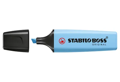 Zdjęcie produktu dla Zakreślacz STABILO Boss Pastel Błękitna Bryza