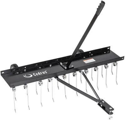 Zdjęcie produktu dla CEDRUS SP31101 BRONA PAZUROWA DO TRAKTORKA GRABIE AERATOR 100 cm - EWIMAX -