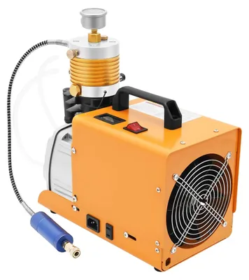 Produktbild von Tragbare PCP-Luftkompressor-Pumpe, 2800 U/min, Hochdruck, Orange