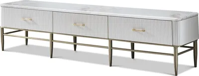 Immagine prodotto di Cassettiera di design credenza bassa mobile soggiorno scaffale armadi in legno