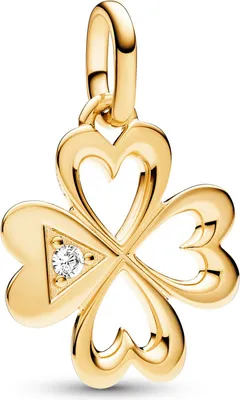 Zdjęcie produktu dla Wisiorek Pandora ME Heart Four-Leaf Clover Medallion Charm 763034C01