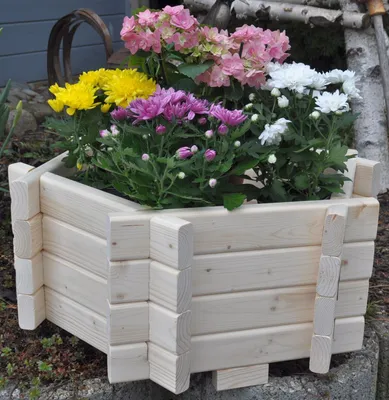 Produktbild von Waegner Blumenkasten 6-eckig Gschwandt 1