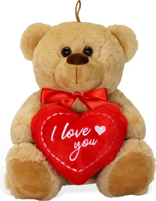 Immagine prodotto di Orsetto con cuore I LOVE YOU orsetto di peluche marrone 25 cm