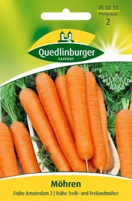 Produktbild von Möhre Frühe Amsterdam 2 | Möhrensamen von Quedlinburger