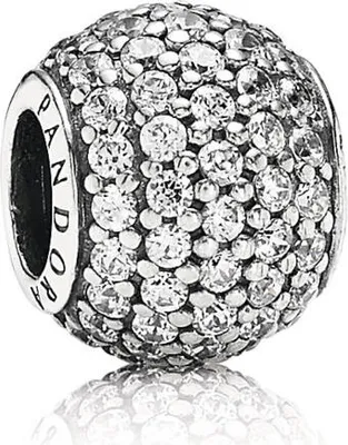 Produktbild von Pandora 791051CZ Charm Pavé-Kugel
