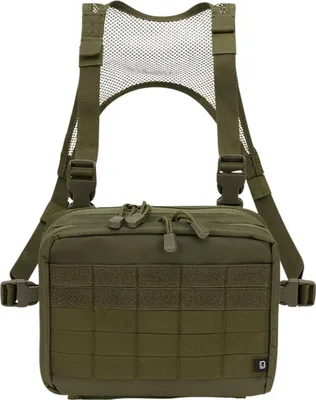 Zdjęcie produktu dla Brandit BD8096 | US Cooper Chest Pack Operator Chest Pocket - Kolor: Olive - Rozmiar: Jeden rozmiar