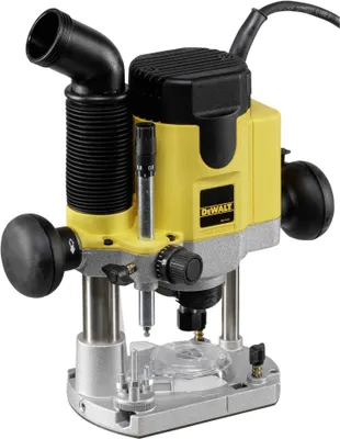 A studio shot of a DeWALT router.