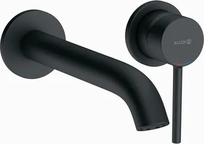 Obrázek produktu pro Jednopáková umyvadlová baterie BOZZ UP 2L Ausldg Výtoková trubice 230 mm ma-sw