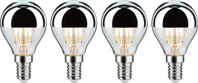 Produktbild von Paulmann Leuchtmittel Bundle 4x LED Tropfen Kopfspiegel