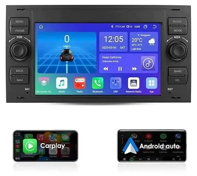 Zdjęcie produktu dla Radio samochodowe android 12 GPS 4+32GB ford focus fiesta carplay