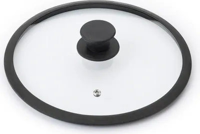 Immagine prodotto di Coperchio in vetro Karl Krüger SAPHIR Ø 20 cm con bordo in silicone e pomolo / Coperchio universale / Coperchio per pentole / Coperchio per pentole