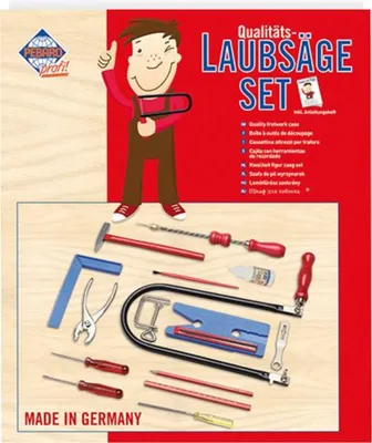 Produktbild von Laubsägeset im BuntkartonModell 925P Bausch
