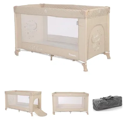 Produktbild von Lorelli Reisebett Noemi Zusatzbett Fog Beige 1008054-2217