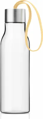 EVA SOLO Trinkflasche 0,5 Liter – Schwarz, BPA-frei, Aus Schlagfestem Kunststoff, Mit Trageschlaufe
