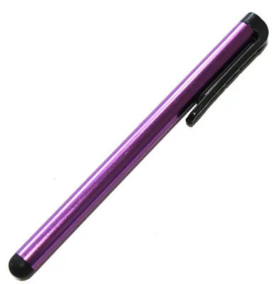 Obrázek produktu pro Univerzální 7,0palcový kapacitní dotykový stylus z kovu pro tablety a smartphony (fialový)