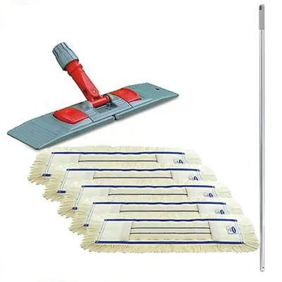Produktbild von Set mit 5 Wischmopp "Premium" 40 cm Baumwolle