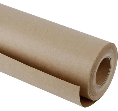 Produktbild von Kraftpapierrolle Braun 91.4 cm x 30 m Recyclingpapier