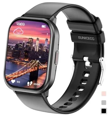 Produktbild von Smartwatch Kinder Fitness Tracker Schrittzähler Uhr 100+ Sportmodi Wecker Telefonuhr Uhr Herzfrequenz Gesundheitsuhr Lernuhr Smart Watch Armbanduhr Kinder Junge Kinderuhr Mädchen