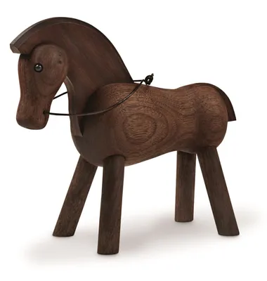Produktbild von Kay Bojesen Holzfigur Pferd Walnussholz 14 cm