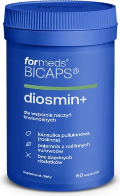 Imagen del producto de ForMeds Bicaps Diosmin+: 60 cápsulas veganas