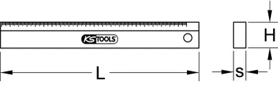 Productafbeelding van KS Tools 300.0121 3000121 - Stalen meetlint
