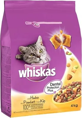 Immagine prodotto di Whiskas Dry 3,8kg - Adult 1+ con pollo