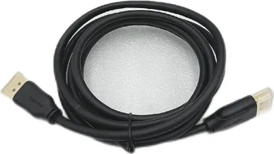 Produktbild von Amazon Basics DisplayPort auf DisplayPort 1.4 Kabel 1.8m Schwarz 8K 4K 120Hz ;Videoauflösung ;HDR