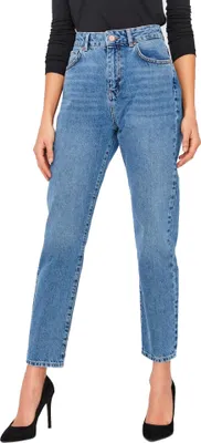 Produktbild von Noisy May Isabel High Waist Ankle Mom Ki018mb Jeans Blau 26 / 32 Frau Blau 26