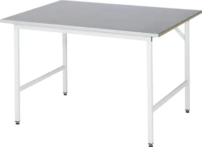 Produktbild von Rau Arbeitstisch Stahl BxTxH 1250x1000x800-850mm