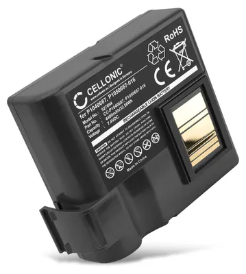 Immagine prodotto di subtel 1x Batteria per Stampante Compatibile con Zebra ZQ630, QLN420, P1040687 – (4400mAh, 7.4V)