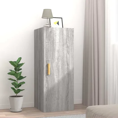 Image de Maison Exclusive - Armoire murale gris Sonoma 34,5x34x90 cm Matériau dérivé du bois